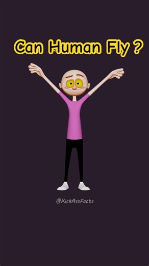 could you fly by flapping yours arm