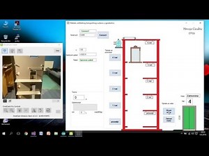 elevator 5 floors [arduino + C# scada]