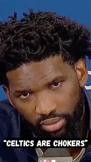 “Celtics are CHOKERS” - Joel Embiid Postgame Interview after winning series - 76ers vs Celtics