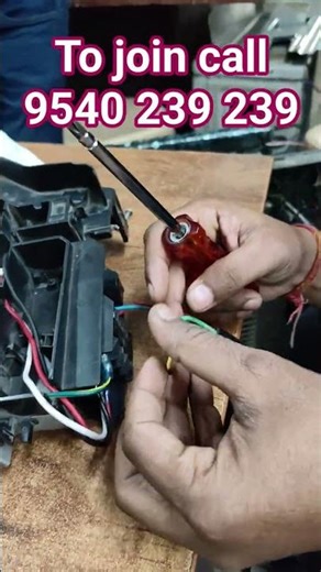 inverter split AC wiring practical #india_technical_institute #ac_repairing_course