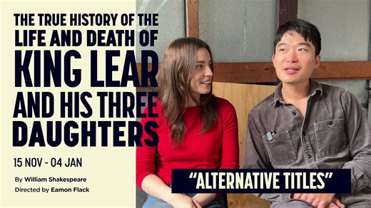 “Everyones's crazy... Kill your parents." The cast of THE TRUE HISTORY OF THE LIFE AND DEATH OF KING LEAR AND HIS THREE DAUGHTERS sat down with us and gave us some modern day titles to this Shakespearean classic. What do you think the modern day title should be? Directed by Eamon Flack, with live Carnatic music and a cast of 14 powering the story of a dynasty in meltdown. Playing now until 4 JAN. By William Shakespeare Directed by Eamon Flack Join us: bit.ly/King-Lear-25 | Belvoir St Theatre