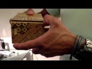 How to open Japanese Puzzle Box 21 steps (Homitsu Bako)