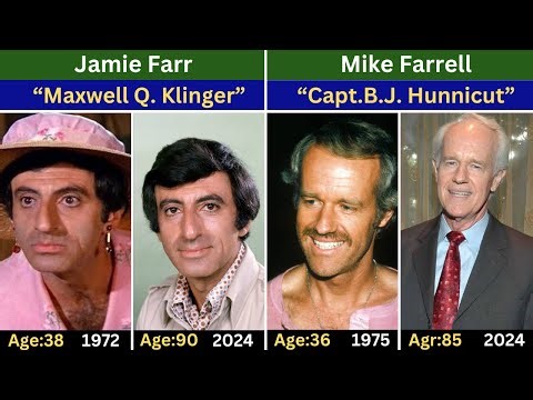 MASH (1972 - 1983) Cast Then and Now 2024
