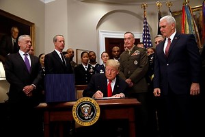 This historic legislation demonstrates our unwavering commitment to our men and women in uniform — the greatest fighting force in the history of the world! | Donald J. Trump