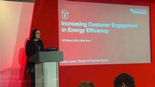 #Conference | Today Louise Lowes, our Director of Customer Service, was speaking at the Utility Week #CustomerSummit in Birmingham about our work to increase customer engagement in energy efficiency. Louise discussed how we're supporting communities to become more energy resilient and what support we provide to vulnerable customers to help them understand what help and advice is available. Also, how we're supporting customers to a low carbon transition as we move towards #NetZero. Learn more abo