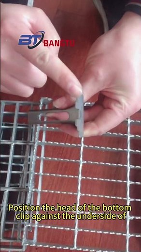 How to fix steel grating using mounting clips. #gratingclips