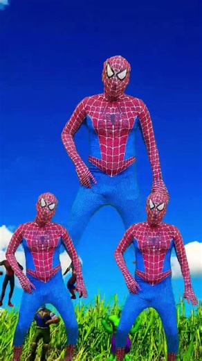 Spider-Man group dancing with Avengers 😍 #spiderman #marvel #spiderverse