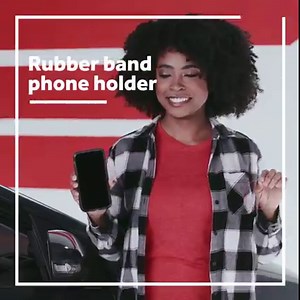 With hands-free laws sweeping the nation, smartphone mounts are almost a necessity. Here's how you can make your own using a rubber band! Click here to read more: https://bit.ly/3sIwgdD | Direct Auto Insurance | Facebook