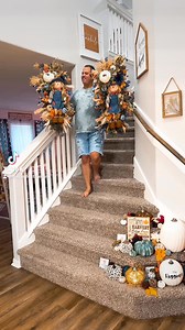 🍂🎃 Double Door Swags! 🎉🌾We’re thrilled to showcase this gorgeous scarecrow fall-themed swag for double doors that has turned out absolutely stunning! 🌟🎉 The vibrant colors and charming details make it the perfect welcome for the fall season.This little piece of autumn magic will soon be heading to a new home, and we couldn’t be more excited! 🍁✨ Who else is ready to embrace the cozy vibes of fall? #FallDecor #ScarecrowSwag #AutumnWelcome #ThePerfectPieceTx #FallSwags #Wreaths | The Perfect