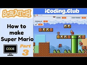 Scratch Mario Pt.3 (E3) - 🎮 How to Code Super Mario Games in Scratch | Scratch 3.0 Game Tutorial