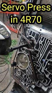 Homemade Garage made Servo Press to install retaining ring #ford #4R70