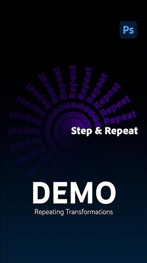 Step & Repeat in Adobe Photoshop