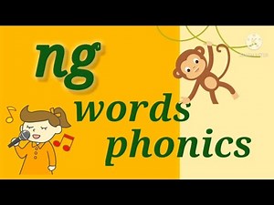 'ng' words| sound 'ng' |Digraph 'ng' | 'ng' sound words | phonics for kids | kids education videos