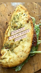 75K views · 192 reactions | This Chicken Caesar Pizza Pocket is going...