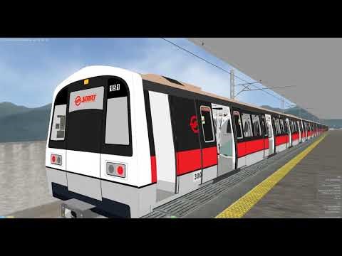 [OpenBVE] [New Update For C151] C151 Set [005/006] Arriving And Departing In SG02