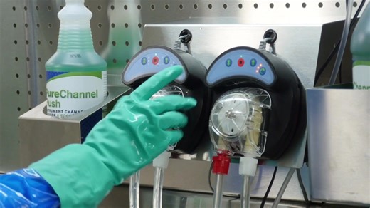 Ensure precision when flushing lumens with the FlexiPump™ Independent...