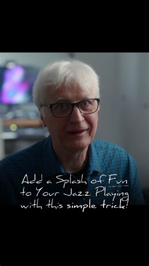 Add a splash of fun to your jazz playing with this simple trick! 👐🏻 👉 Check out “Improvise like a Jazz Cat” on the link in our bio and watch Gerard D’Angelo, jazz pianist & composer with 40 years of international performances and top teaching roles in New York, show you how to bring your playing to life. 🎹✨ If you like this video, hit save and share this to someone who might like it too! Produced by @themusicoftomorrow. #jazz #jazzimprovisation #jazzimprov #piano #pianopiano | Gotham Music L
