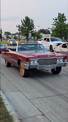 1969 Cadillac DeVille Classic Car Drive By Engine Sound Telegraph Cruise Taylor MI 2026