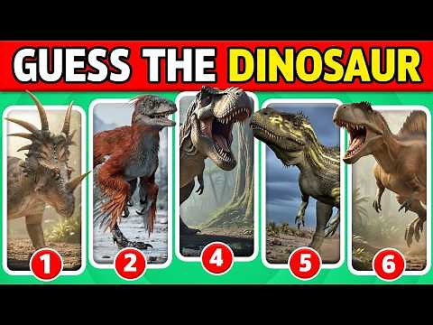 Guess the 100 Dinosaurs 🦕🔥 | Ultimate Dinosaur Quiz Challenge | Quiz Shiza