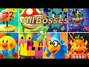 Yoshi’s Crafted World All Bosses – Every Boss Battle
