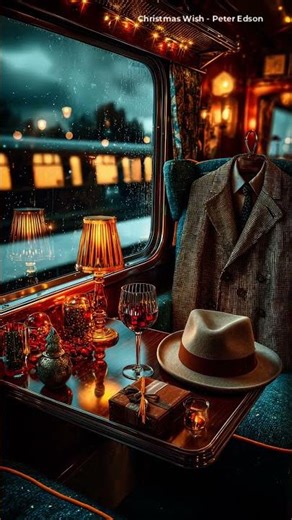 1950s First-Class Christmas Night Train 🚂🎄