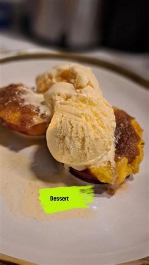 🍑 This peach Dessert will melt in your mouth!Easiest Dessert you can make