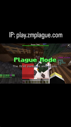mc.zombie.server on Instagram: "Zombies vs Humans in Minecraft?? Yes, it’s real — and it’s epic. This server is completely unique: humans try to survive until the timer runs out, while zombies do everything they can to infect them. Humans can build stash spots, place sandbags and lasermines, and work together to hold the line. Zombies rush, break defenses, and spread the infection. #minecraft #minecraftserver #minecraftsurvival #minecraftgaming #minecraftcommunity"