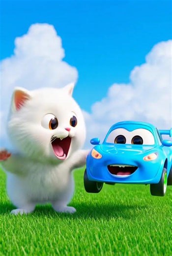 Rainbow Color Change from Cute Kitten Sneeze! 🐱💥 Magic Transformation