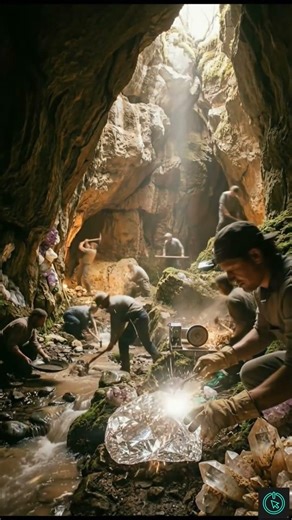 Epic Gem Discovery: From Rough Rocks to Sparkling Aquamarine | 30s Cinematic Reveal