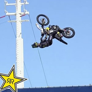 Check out this INSANE air from Aussie Rockstar CreedCorey at the Nitro World Games! Reckon you've got the rocks to go this high? | Rockstar Energy Drink