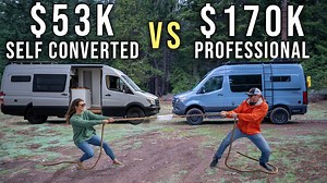 13K views · 156 reactions | In this episode, we get the chance to experience van life in a Storyteller Overland Stealth Mode 144" Sprinter Van. We give you a complete tour of the van and compare it to our self-converted DIY sprinter van. | Mathers On The Map | Facebook