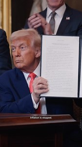 657K views · 52K reactions | After 11 months, our border is secure. Inflation is stopped. Wages are up. Prices are down. Our nation is STRONG. America is respected, and our country is BACK.  | The White House | Facebook