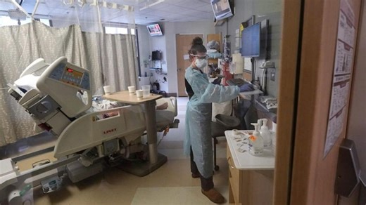 Hopeful signs omicron may be retreating in parts of US