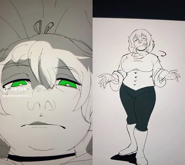 Marcille and Falin Animation - Dungeon Meshi Yuri Fanart