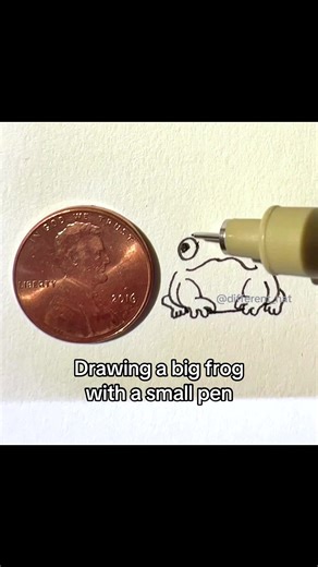 #frog #art #drawing #artsupplies #fyp | Draw