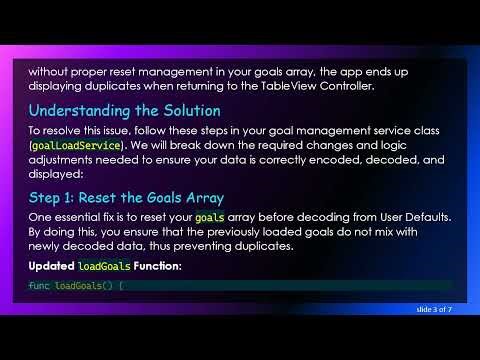 Presenting an Array of Objects in a TableView Controller from User Defaults in Swift
