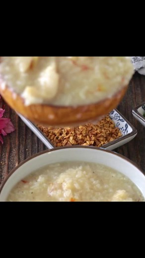 GOTO RECIPE Goto is a hearty and flavorful porridge made with sticky rice and cooked with beef tripe meat and broth infused with ginger and other simple spices. | Foxy Folksy - Modern Filipino Kitchen