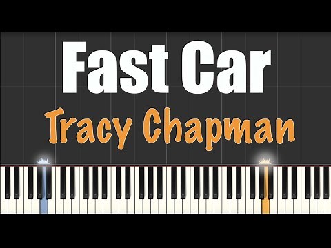 Fast Car - Tracy Chapman - Piano Tutorial