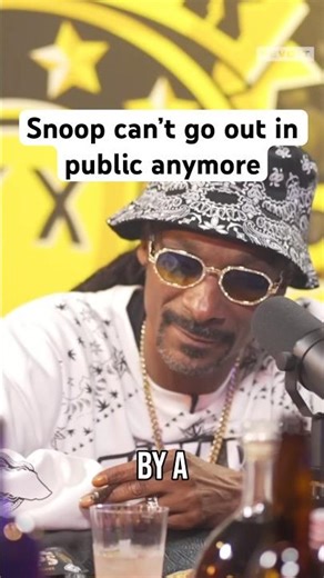 Snoop can’t go out in public #snoopdogg #celebrity #hiphop