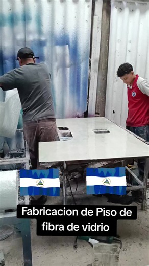 Piso de fibra de vidrio: cómo se fabrica paso a paso
