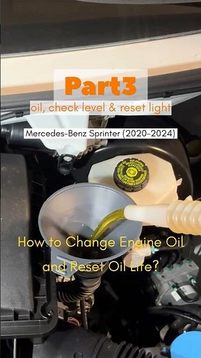 Sprinter Oil Change + Reset Light | 2020–2024 DIY Guide Part 3