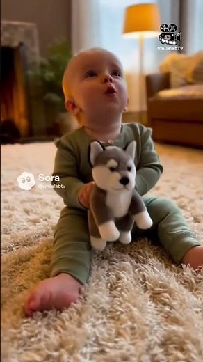 “Baby Summons Husky Wolf Pack (Instant Howl Chain in 4K!)” #youtubeshorts #funnyshorts