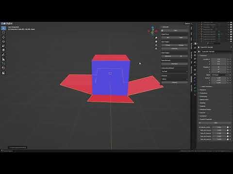 Blender Animation - Free "UnBender" Add-in - Papercraft / Origami Style Unfolding