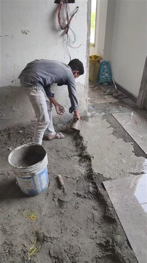 room floor tiles fitting ✅ #tiles #floor #construction #granitedesign #home #funny