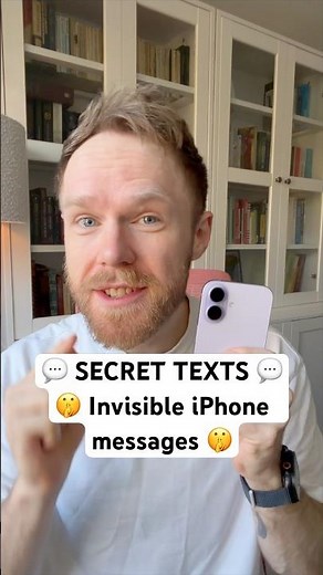 Try sending invisible iPhone messages that keep texts secret 🤫 fun iOS trick that’s easy to miss 💬