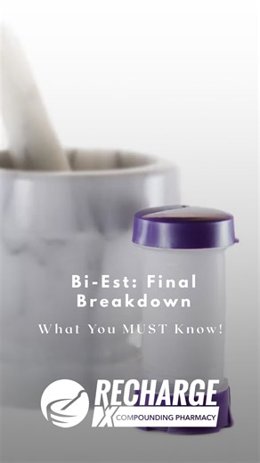 📚 Understanding Bi-Est: Clinical Compounding Insights In today’s video, we break down the key clinical considerations behind Bi-Est and how individualized dosing through a compounding pharmacy can enhance patient care. From safety factors to personalized formulations, this final summary helps you understand why customized hormone therapy can make such a difference. Education empowers better health decisions—let’s learn together! ✨ Recharge RX is here to serve you for all your pharmaceutical nee