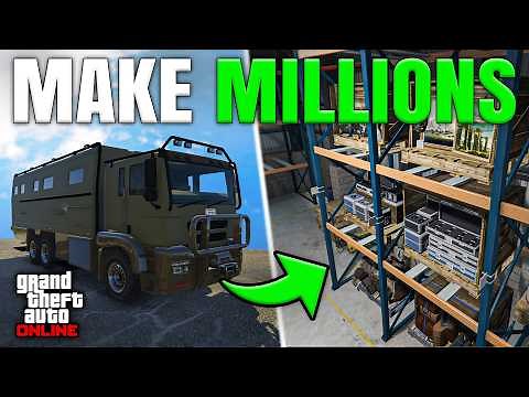 How To Make MILLIONS With The Crate Warehouses In GTA Online! (2025)