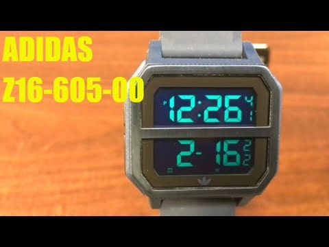 Adidas Archive R2 Digital Sport Chronograph Watch Z16 605-00