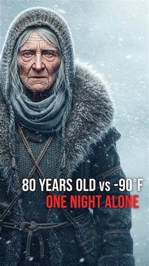 80 Years Old. –90°F. One Night Alone in the Arctic | Winter Survival Story | Winterworld Stories