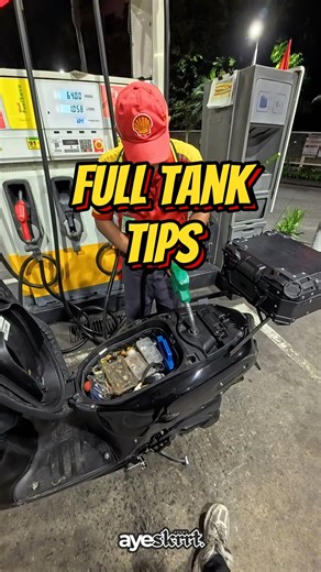 27K views · 268 reactions | FULL TANK TIPS⛽️ LINK: https://s.shopee.ph/6VG5ieHRzU APORT RS54 Car Spa #fazzio #fazzio125 #foryou #fypage #fyp #foryoupage #trendingvideo #viral #tip #viralvideo #fazzioclubphilippines #scooter #fypシ゚ #fypp #fazziomodifikasi #classicscooter #motorcycletiktok #aport #fyppppppppppppppppppppppp #ayeskrrt | Ayeskrrt | Facebook